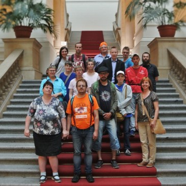 Besuchergruppe der Stephanus Stiftung im Berliner Abgeordnetenhaus