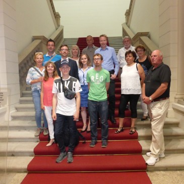 Besuchergruppe aus Blankenburg zu Gast im Abgeordnetenhaus