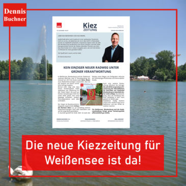 Die neue Kiezzeitung für Weißensee ist da!