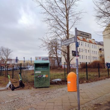 Großartige Neuigkeiten – Bauarbeiten für einen brandneuen Jugendspielplatz in der Lehderstraße, Ecke Goethestraße