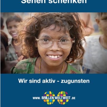 Brillen schenken – Sehen schenken: Abgabe in meinem Kiezbüro möglich