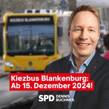 Der neue Kiezbus Blankenburg: Ab dem 15. Dezember 2024 geht es los!