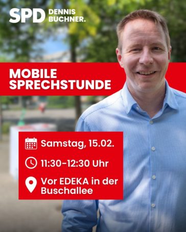 Mobile Sprechstunde in Weißensee in der Buschallee