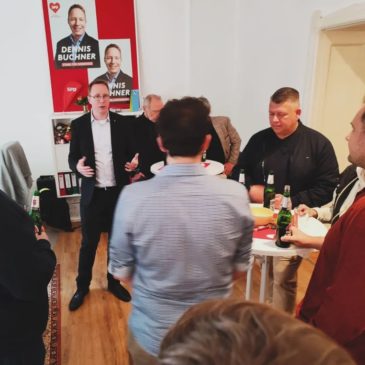 Einweihungsparty in meinem neuen Kiezbüro