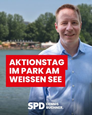 Aktionstag im Park am Weißen See stieß auf großes Interesse – Klimaanpassung und Uferschutz im Mittelpunkt