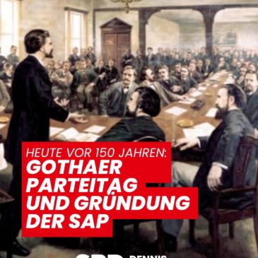 150 Jahre organisierter Sozialismus – Erinnerung, Auftrag und Zukunft