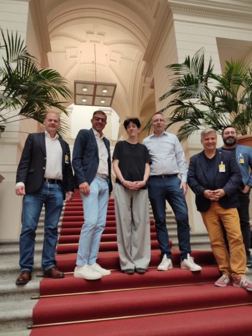 Gespräch mit einer Delegation der SPÖ Wien im Abgeordnetenhaus