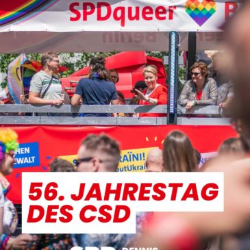 56. Jahrestag des Christopher-Street-Days