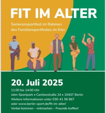 Fit im Alter – Seniorensportfest im Jahnsportpark