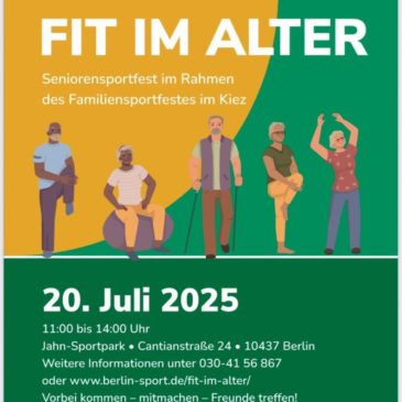 Fit im Alter – Seniorensportfest im Jahnsportpark
