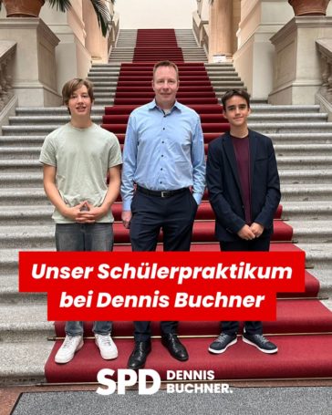 Unser Schülerpraktikum bei Dennis Buchner