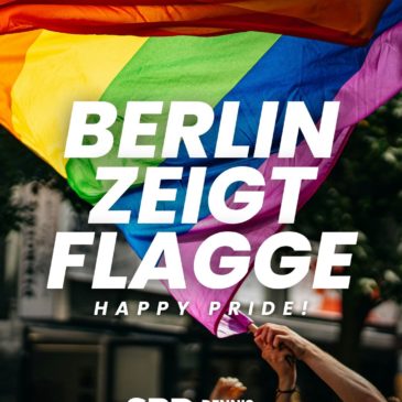 Berlin zeigt Flagge! CSD 2025 steht für Vielfalt, Freiheit und Solidarität