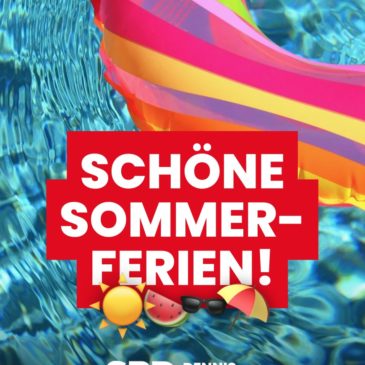 Schöne Sommerferien!