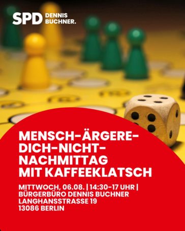 Die Herzen höher schlagen lassen – Mensch-Ärgere-Dich-Nicht-Nachmittag