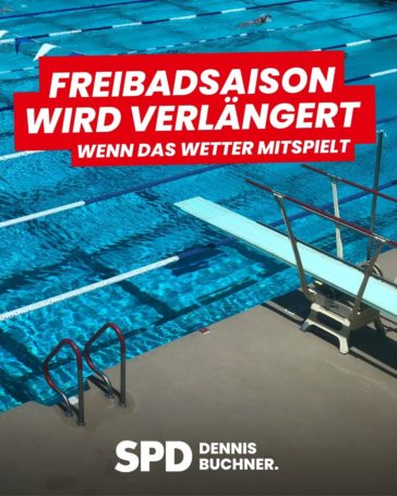 Freibadsaison in Berlin wird verlängert