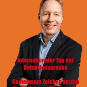 Internationaler Tag der Gebärdensprache – Ein Zeichen für Inklusion und Teilhabe