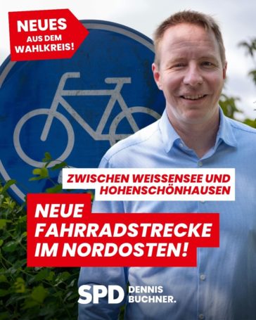 Neue Fahrradstrecke zwischen Weißensee und Hohenschönhausen – Bauarbeiten starten im September