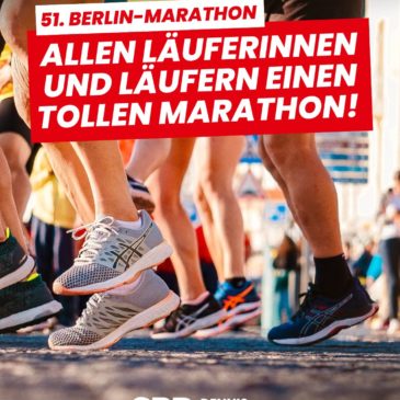 51. BERLIN-MARATHON – Ein neuer Meilenstein für unsere Sportstadt Berlin