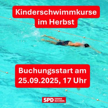 Buchungsstart für Kinderschwimmkurse im Herbst: Schwimmen können macht Spaß – und ist lebenswichtig!