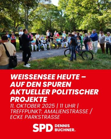 Kiezspaziergang: Weißensee heute – auf den Spuren aktueller politischer Projekte