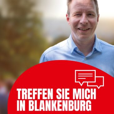 Treffen Sie mich beim Ortsfest in Blankenburg
