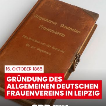 1865: Deutschlands erster Frauenverein legt Grundstein für Gleichberechtigung