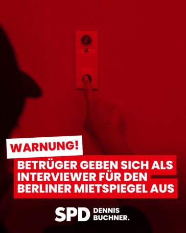 Vorsicht vor falschen Interviewern – Aufklärung zum Berliner Mietspiegel