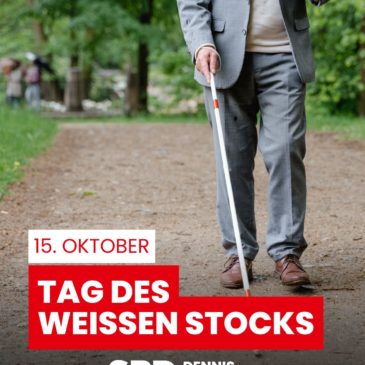 Tag des Weißen Stocks – Zeichen für Selbstständigkeit und Inklusion