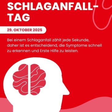 Tag des Schlaganfalls – Wissen rettet Leben