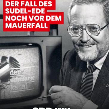 1989: „Schwarzer Kanal“ geht offline – Sudel-Ede sagte leise Tschüss