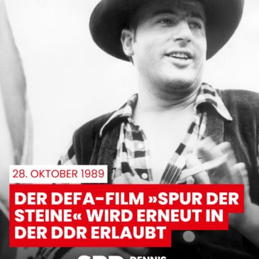 1989: Verbotener DEFA-Film „Spur der Steine“ wird wieder gezeigt