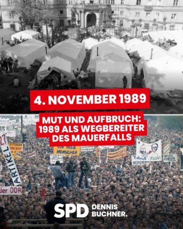 Mut und Aufbruch: 1989 als Wegbereiter des Mauerfalls