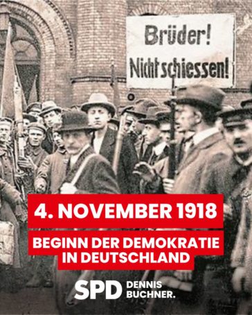 November 1918 – Der Beginn der Demokratie in Deutschland