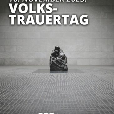Gedenken zum Volkstrauertag