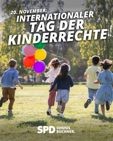 20. November – Internationaler Tag der Kinderrechte