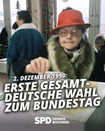 2. Dezember 1990 – Ein Wahlsonntag, der meine Generation geprägt hat
