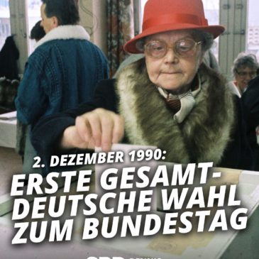 2. Dezember 1990 – Ein Wahlsonntag, der meine Generation geprägt hat