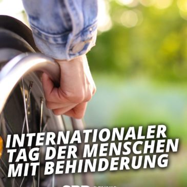 Internationaler Tag der Menschen mit Behinderungen