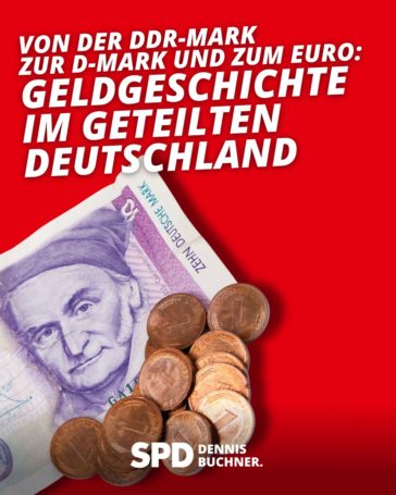 Von der DDR-Mark zur D-Mark und zum Euro: Geldgeschichte im geteilten Deutschland