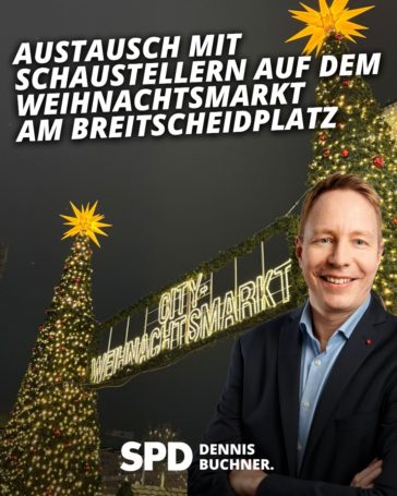 Austausch mit Schaustellern auf dem Weihnachtsmarkt am Breitscheidplatz
