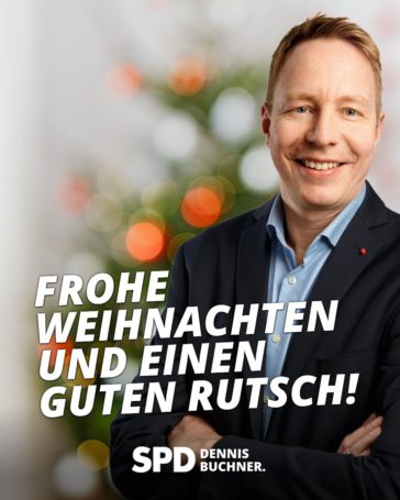Frohe Weihnachten und einen guten Rutsch!