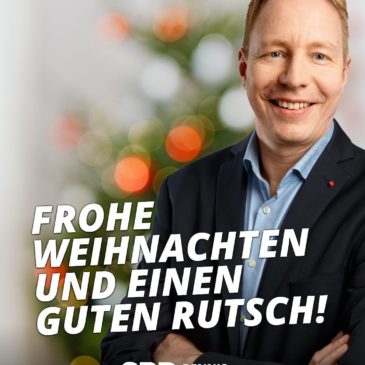 Frohe Weihnachten und einen guten Rutsch!