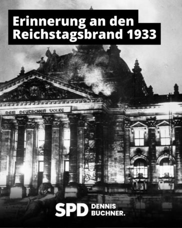 Reichstagsbrand – Erinnerung, Verantwortung, Mahnung