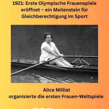 1921: Erste Olympische Frauenspiele eröffnet – ein Meilenstein für Gleichberechtigung im Sport