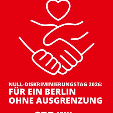 Null-Diskriminierungstag 2026: Für ein Berlin ohne Ausgrenzung