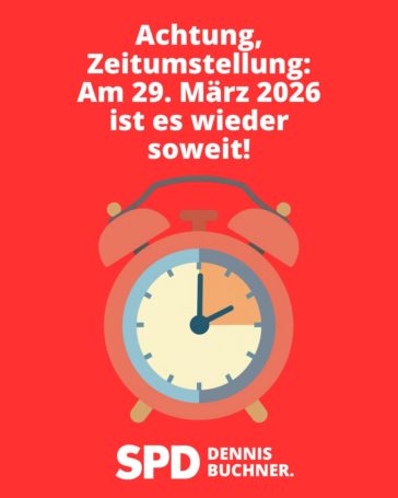 Achtung, Zeitumstellung – Am 29. März 2026 ist es wieder soweit!