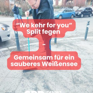 We kehr for you – Gemeinsam für ein sauberes Weißensee