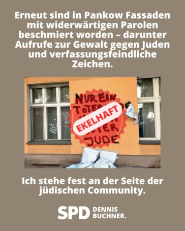 Antisemitismus hat in unserer Gesellschaft keinen Platz