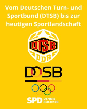 Vom Deutschen Turn- und Sportbund (DTSB) bis zur heutigen Sportlandschaft
