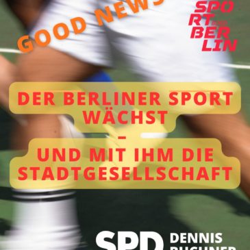 Der Berliner Sport wächst – und mit ihm die Stadtgesellschaft.